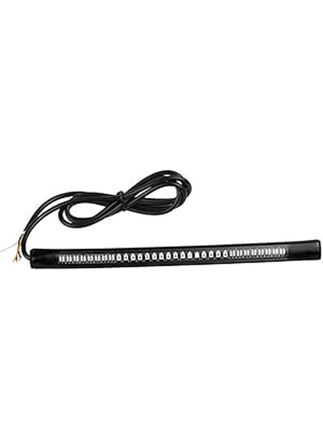 4Pcs Flexible LED Motorcycle Turn Signal Brake Tail Lights Red Yellow Easy Install - Image 1