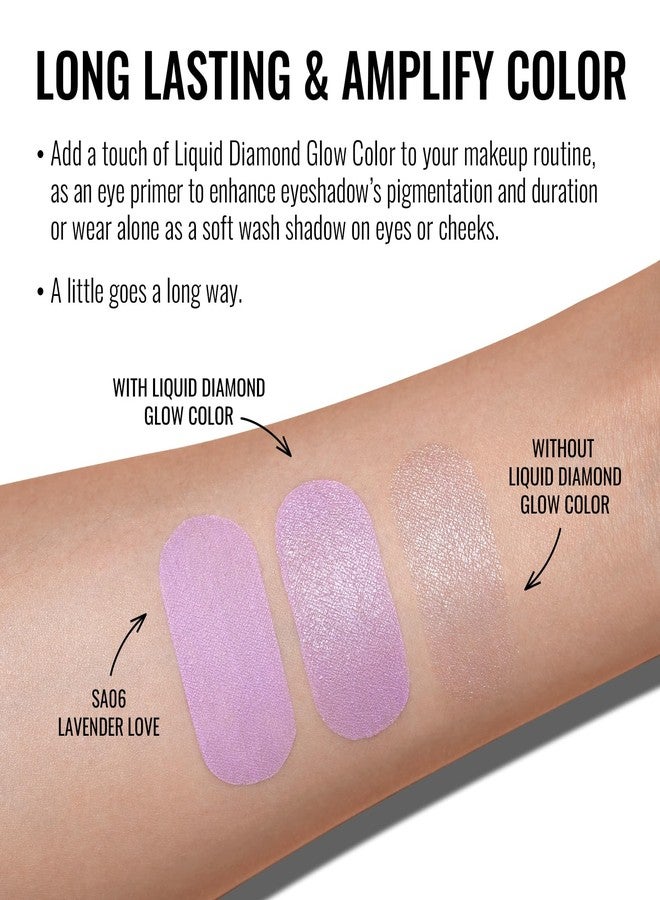 Oulac Liquid Eyeshadow Satin Finish - Multi-Use Purple Eyeshadow Primer & Liquid Blush | Blendable Smooth Eye Make-up, Crease-Resistant, Non-Greasy, Vegan, Cruelty-Free, Lavender Love (SA06) - Image 5