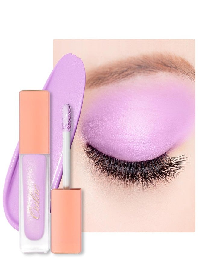 Oulac Liquid Eyeshadow Satin Finish - Multi-Use Purple Eyeshadow Primer & Liquid Blush | Blendable Smooth Eye Make-up, Crease-Resistant, Non-Greasy, Vegan, Cruelty-Free, Lavender Love (SA06) - Image 1