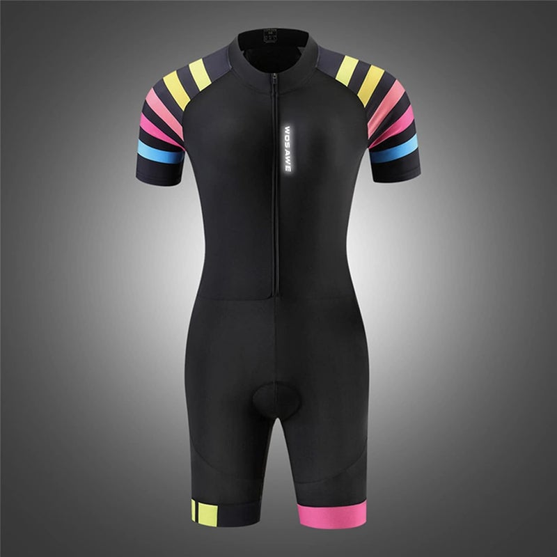 klarako Women's Triathlon Suit Tri Race Suit Women Trisuit Compression Running Swimming Cycling Skinsuits Swimwear - Image 3