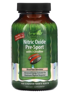 Nitric Oxide Pre-Sport with L-Citrulline 60 Liquid Soft-Gels