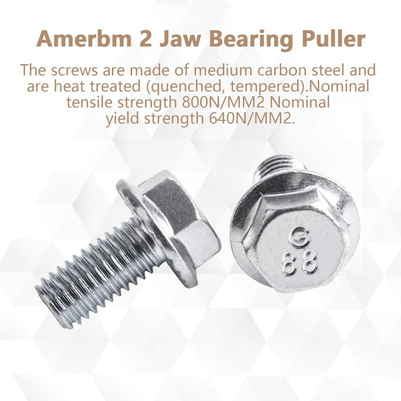 Amerbm Store Two Jaw Bearing Puller Remover 30mm - 90mm Adjustable Puller Tool for Special Design for Narrow Spaces Removal Small Bearing or Gears - Image 4