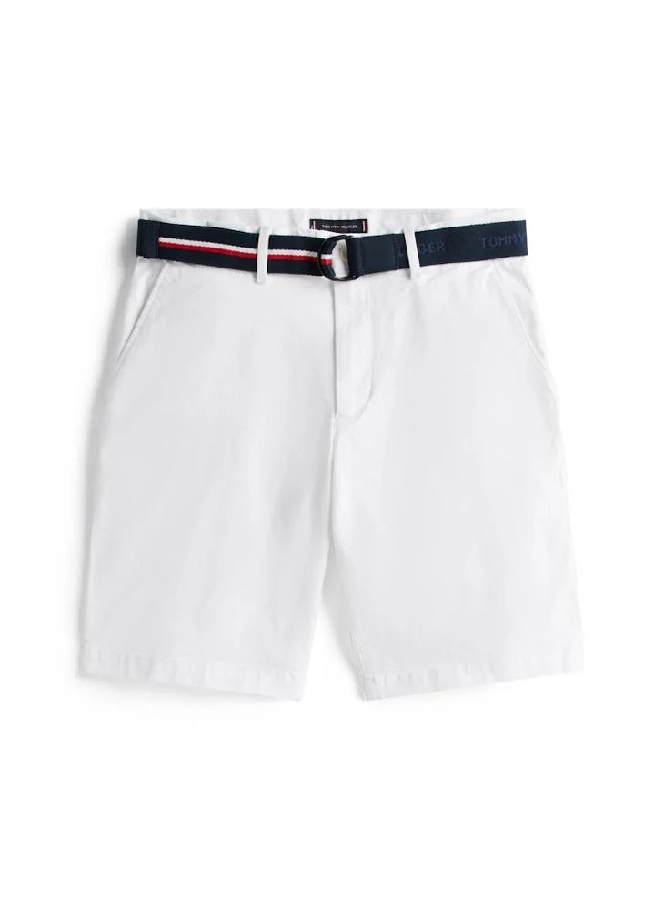Tommy Hilfiger White Casual Chino Shorts for Men | Best Price UAE