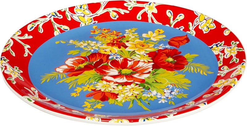 Certified International Blossom 13 Round Platter Multicolor - Image 2