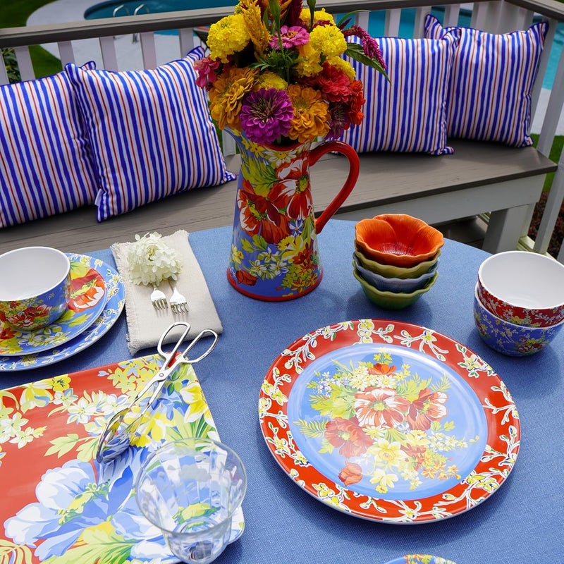 Certified International Blossom 13 Round Platter Multicolor - Image 5