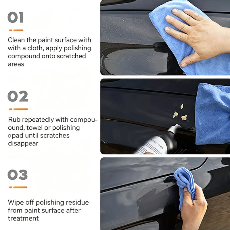 شمع تلميع سيارة Pismire لإصلاح الخدوش 500 مل - Image 4