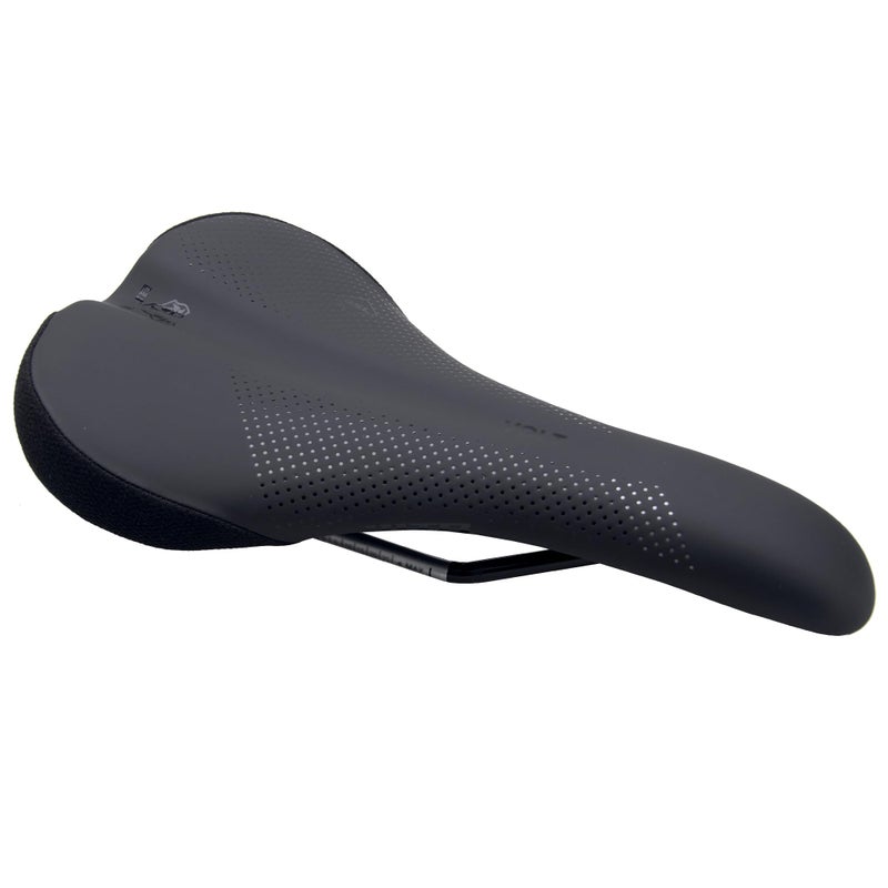 WTB Volt Bike Seat (Saddle) - Comfortable Medium Thickness Padding, Mountain, Gravel & E-Bikes (Steel Rail, Medium) - Image 1