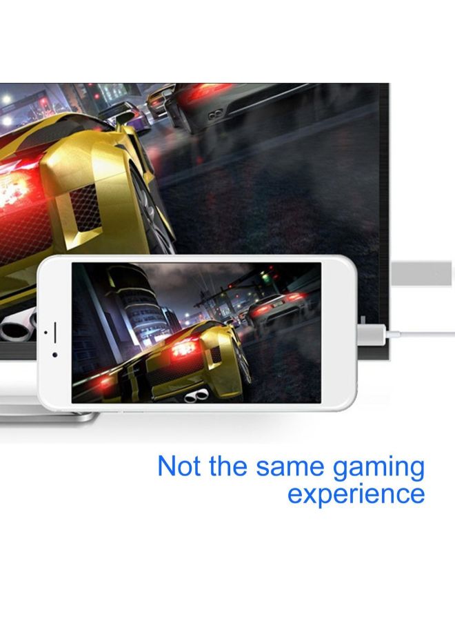 NIBEMINENT USB Type C To HDMI Cable Silver - Image 4