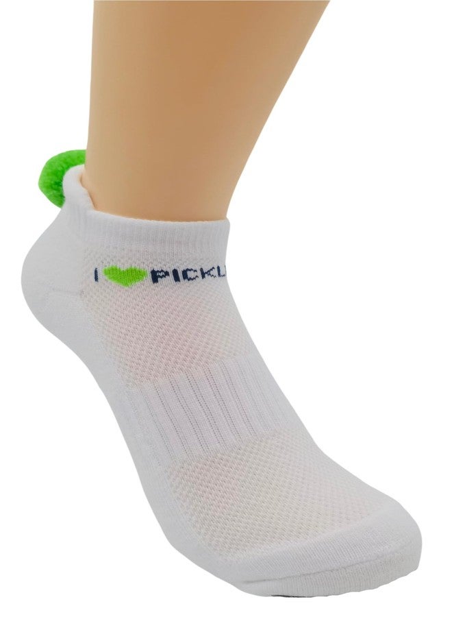 Twerp Women’s Pickleball Socks - Fun Low-Cut Athletic No-Show Socks, Comfortable Cotton Blend, Perfect Pickleball Gift for Her - Image 4