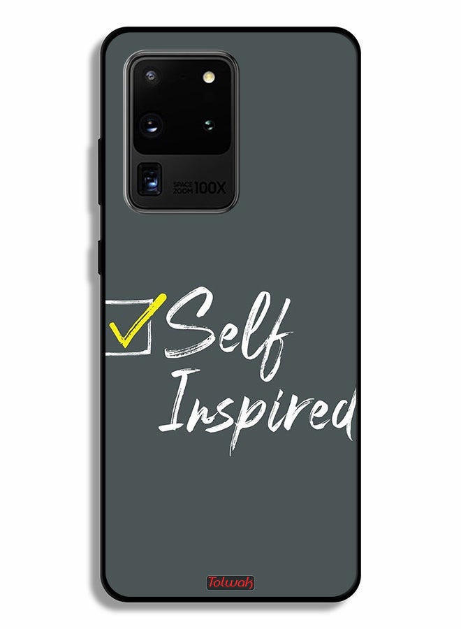 Tolwak Samsung Galaxy S20 Ultra Protective Case Cover Self Inspired - Image 2