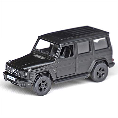 Tianmei 132 Scale SUV Styling Alloy DieCast Car Model Collection Decoration Ornaments Kids Play Vehicle Toys with Pull Back Action and Open Doors BC G63 Black - Image 1
