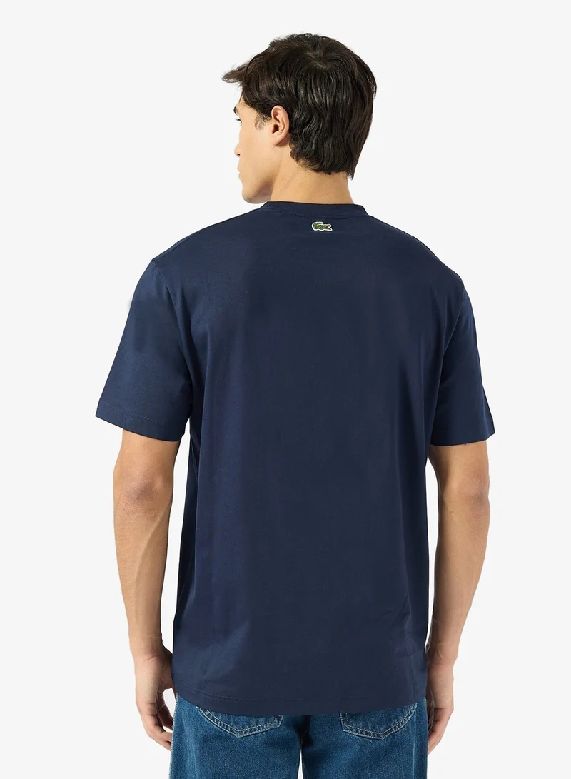 LACOSTE Classic Fit Embossed T-Shirt