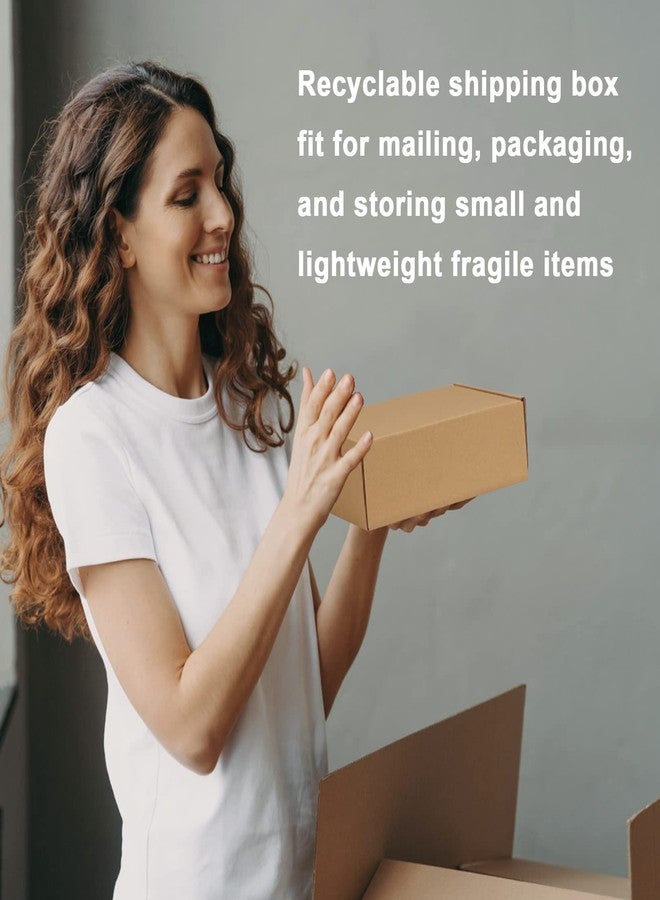 MEBRUDY 9x6x3 Inches Shipping Boxes Pack of 25, Corrugated Cardboard Box for Mailing Packing Literature Mailer - Image 5