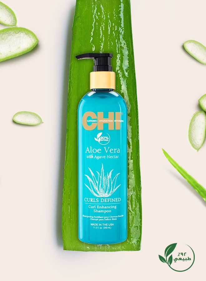 CHI Aloe Vera Curl Enhancing Shampoo - Image 3