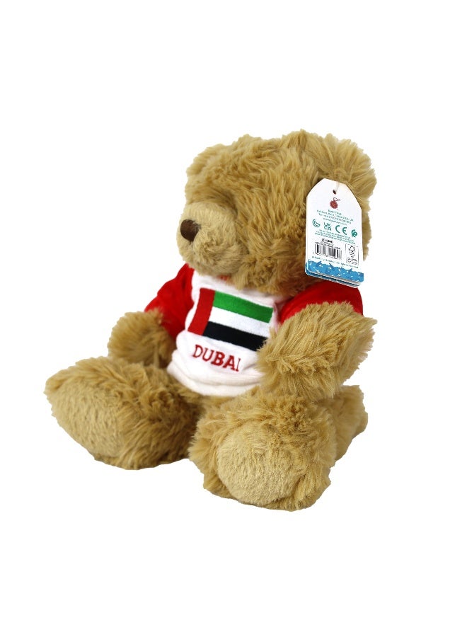 Keel Toys Keeleco Brown Bear - UAE 25cm Soft Toy | Collectable Plush Toy | Stuffed Toy | Gift for Kids and Adults - Image 3