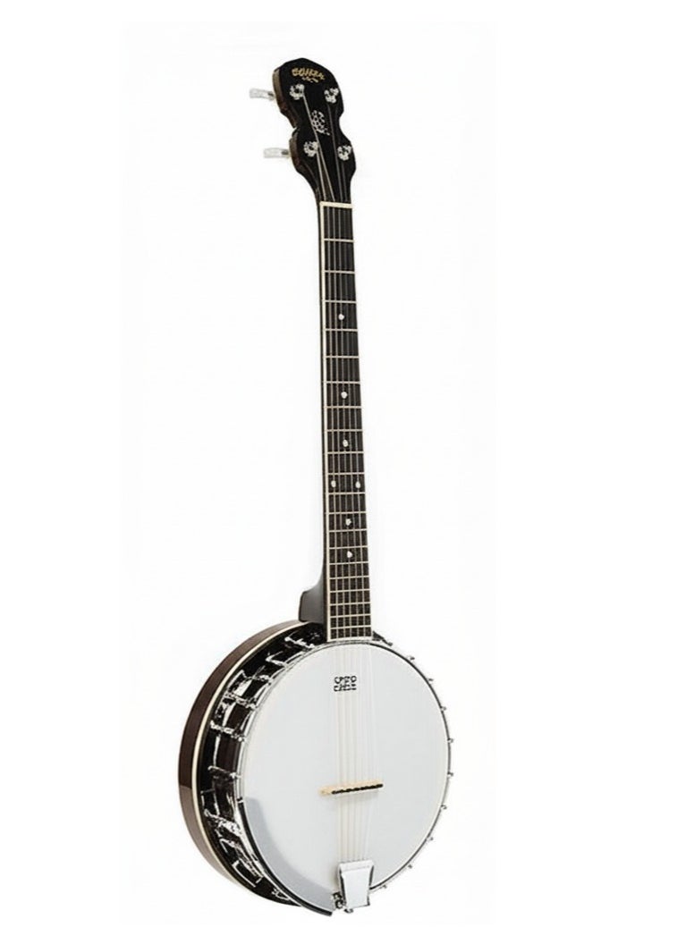 Megarya 5-String Banjo for Beginners  Designed for Easy Playability and a Rich Traditional Sound, This Beginner-Friendly Banjo  - Image 1