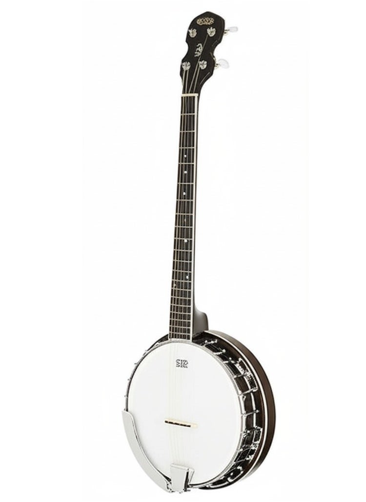 Megarya 5-String Banjo for Beginners  Designed for Easy Playability and a Rich Traditional Sound, This Beginner-Friendly Banjo  - Image 2