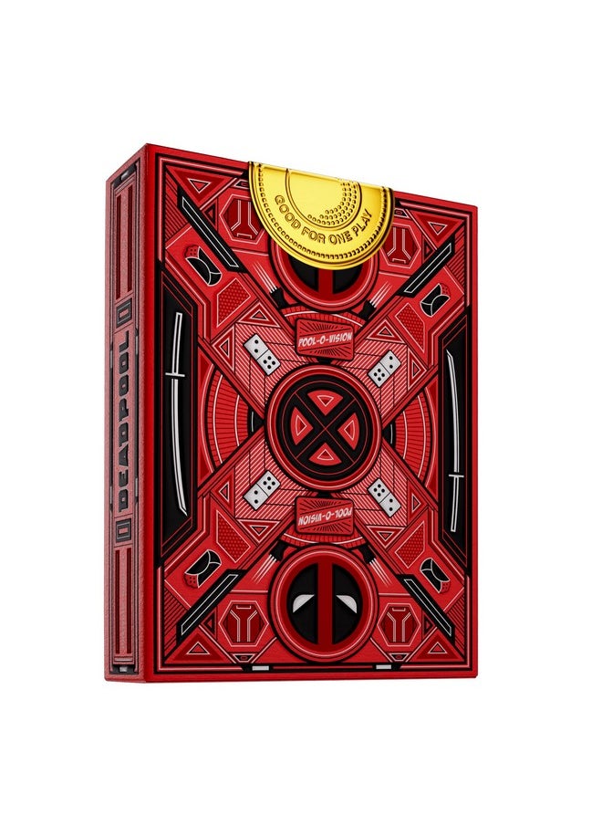 Theory11 Deadpool Premium Playing Cards  - Image 2