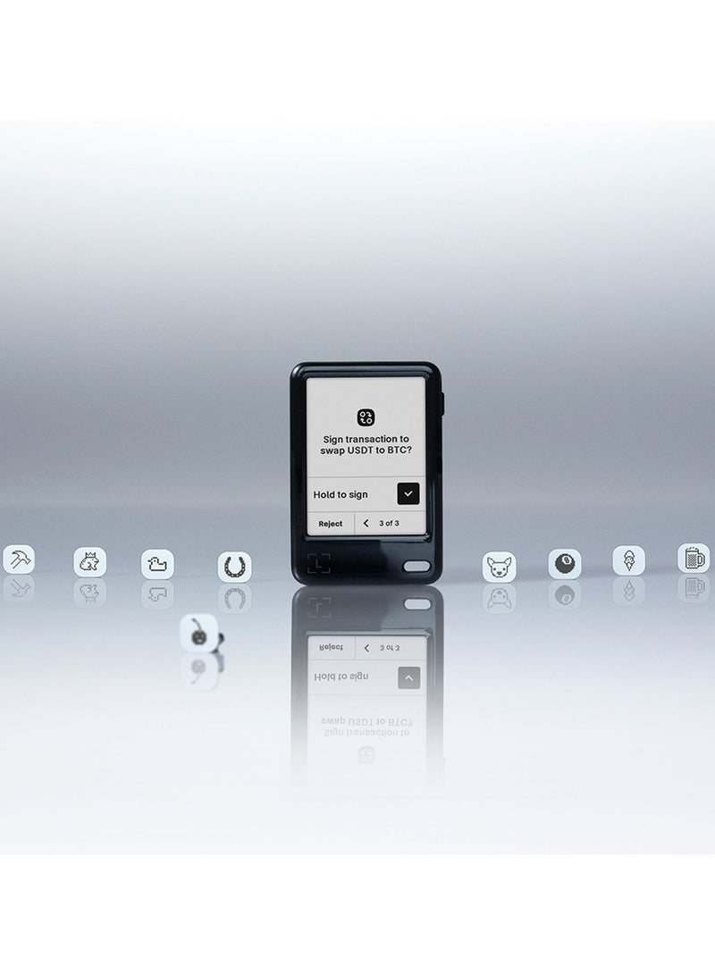 Ledger Nano Gen5 Badges | Quick Clip Aluminum Badge Accessory, for Personalization, Customization, and Mood Switch of Nano Gen5 - Pack 1 - 3 pcs - Image 5