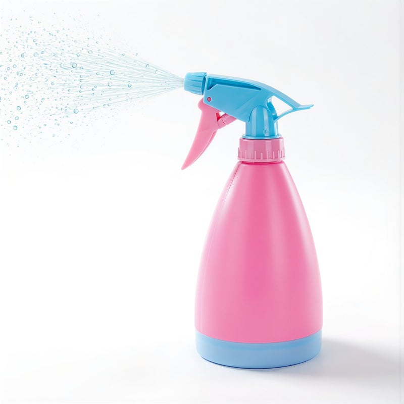 Spray Bottle Lightweight Easy Operation for Women Seniors Hand Fatigue Reduction 400ml Pink - Image 4