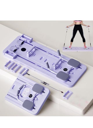 Pilates Reformer Machine with Timer,Foldable Pilates Machine & Equipment for Home Use and Gym Workout,5 in 1 Pilates Board with Phone Holder,Suitable for Advanced and Beginners Users - pzsku/Z0EA5E9B272F7596D7DF3Z/45/_/1739803932/75c15ec7-f64d-4524-9ede-71fd502d7eff