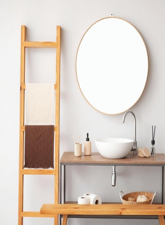 Mindsoft 2 Pcs Boho Bathroom Hand Towels 14 x 29 Inch Farmhouse Jacquard Decorative Hand Towels 100% Cotton Turkish Absorbent Soft Wash Cloth for Bathroom Kitchen Spa Football Farmhouse Guest Gift - Image 4