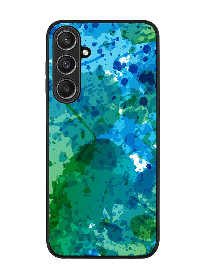 Stylizedd Rugged Black Edge case for Samsung Galaxy S23 FE, Custom Slim fit Flexible Anti Drop Thin Phone Case Cover - Underwater Burst - Image 1