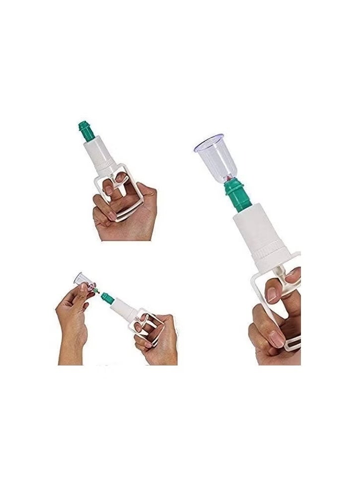 12 Cups Bio Magnetic Traditional Chinese Cupping Therapy Cup Set Vacuum Cupping Set For Pain Relief - Image 2