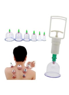 Generic 12 Cups Bio Magnetic Traditional Chinese Cupping Therapy Cup Set Vacuum Cupping Set For Pain Relief  - Image 3