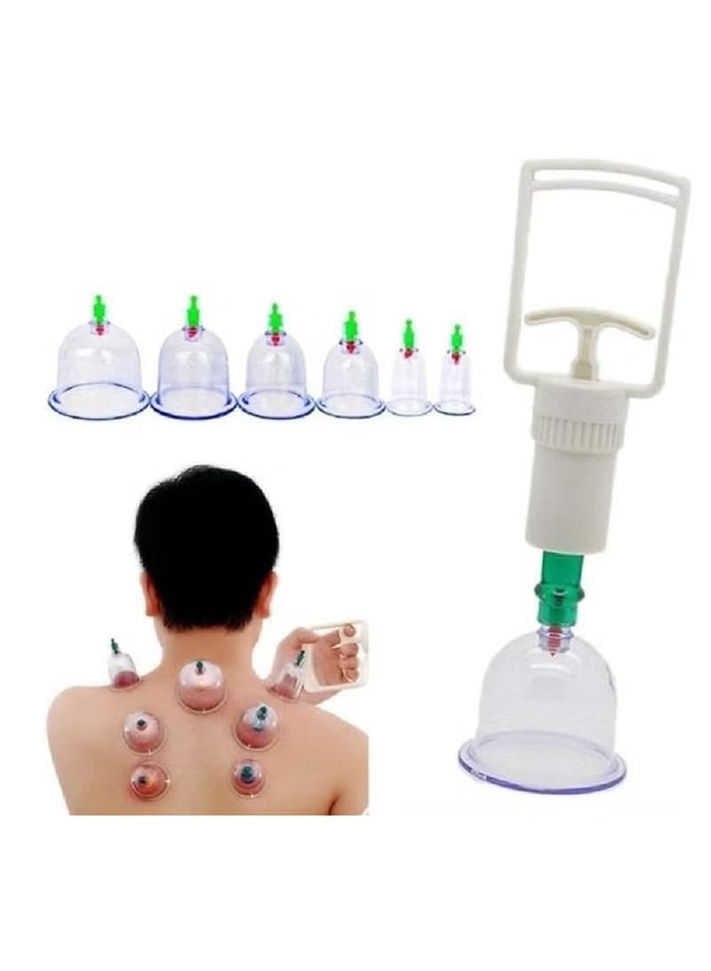 12 Cups Bio Magnetic Traditional Chinese Cupping Therapy Cup Set Vacuum Cupping Set For Pain Relief - Image 3