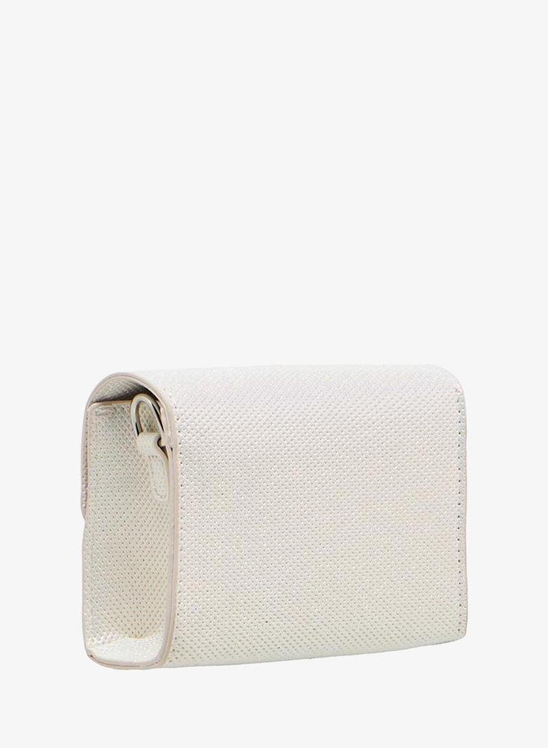 Flora Bella By Shoexpress Embellished Bow Crossbody Bag with Chain Strap - Image 4
