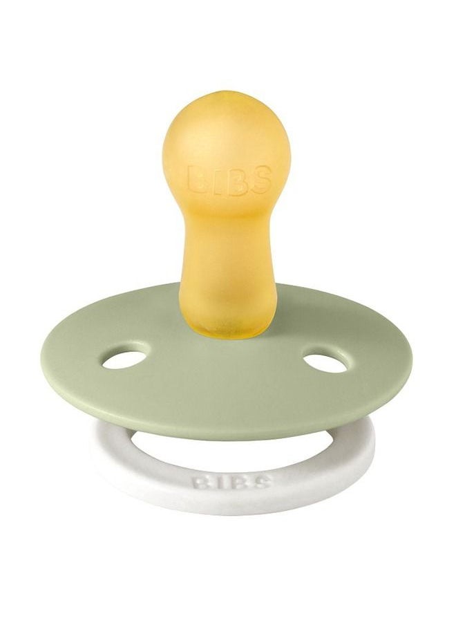 BIBS - Colour Baby Pacifier Size 1Baby 0 - 6M Sage - Image 1