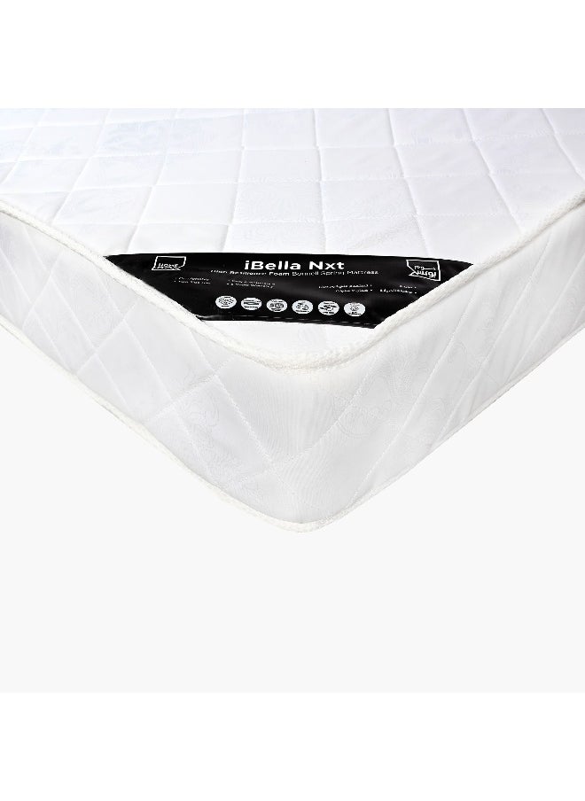 Home Box iBella Nxt High Resilience Foam Bonnell Spring Queen Mattress - 150x200x22 cm  - Image 1