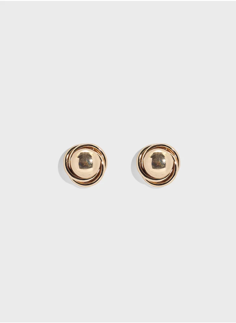 ايلا Melting Effect Drop Earrings