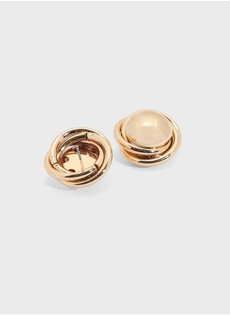 ايلا Melting Effect Drop Earrings