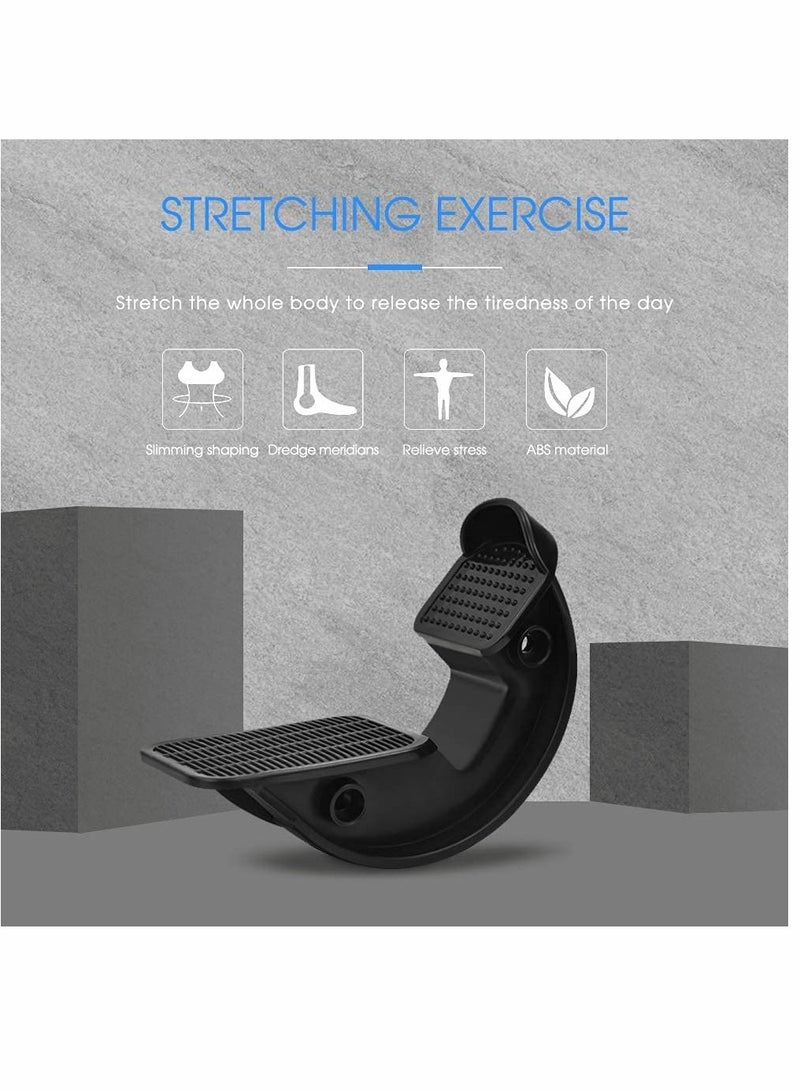 Nariele Foot Rocker Calf Stretcher for Achilles Tendinitis, Heel, Feet, Shin Splint, Plantar Fasciitis Pain Relief - Stretches Strained Leg Muscle Ankle Wedge Stretch Improves Flexibility - Image 5
