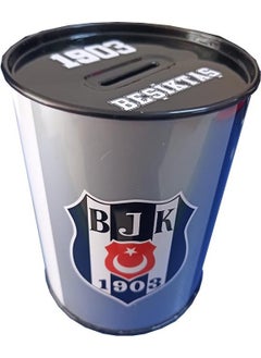 Artlantis Beşiktaş Metal Kumbara Medium Size Original Licensed 1 Piece Bjk Kumbara Fan Kumbara Black Eagle 12X9 cm  - Image 1