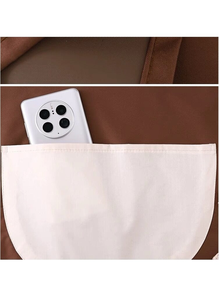 Chef Apron for Women Men , Adjustable Kitchen Chef Apron，Restaurant Apron with Pocket for Cooking Baking Gardening (2pack) - Image 3