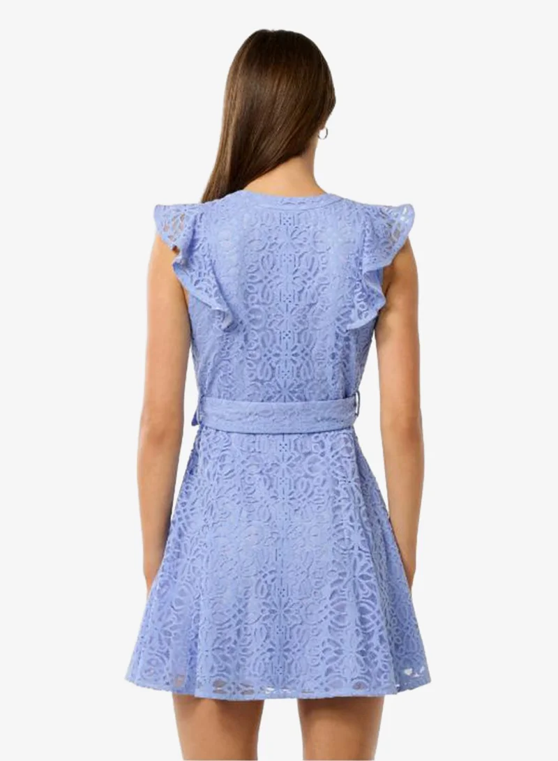 forever new Sinead Belted Lace Detailed Mini Dress
