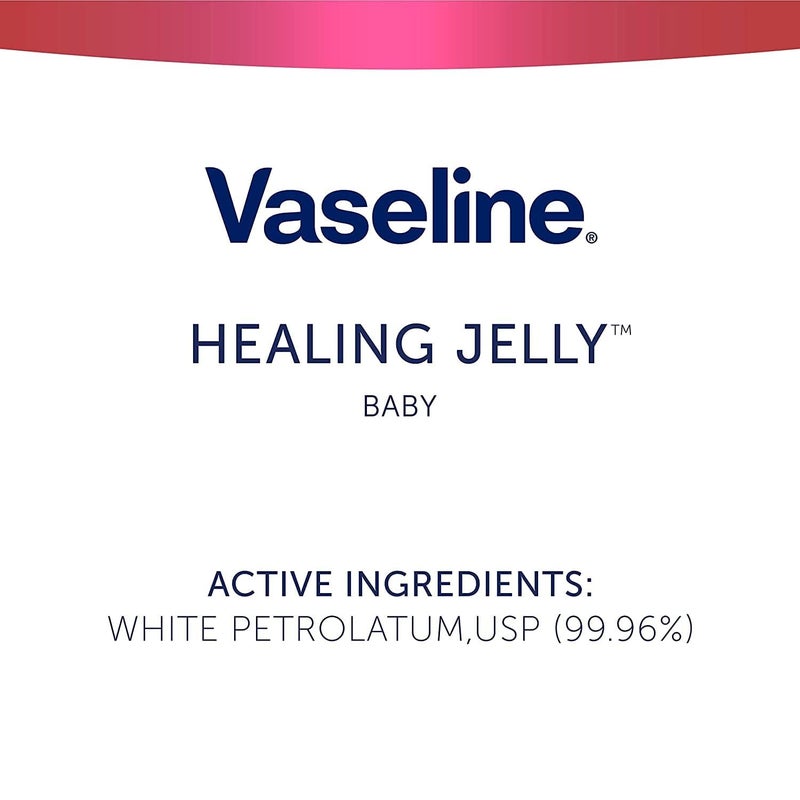 Vaseline Petroleum Jelly Baby Skincare Protective & Pure 4 Count Treats Dry Skin And Prevents Chaffed Skin From Diaper Rash Hypoallergenic And Gentle On Skin 13oz - Image 5