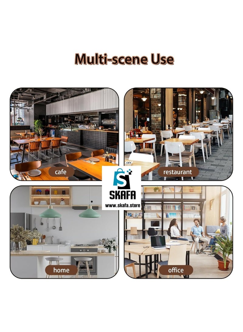 SKAFA Coffee Filters 200 Pcs | V60 Cone Paper Filter | Natural Disposable Coffee Filters | Compatible with V60 Dripper and No.1/2 Size Pour Over fit to all drippers. (White, 2-4 Cups) - Image 2