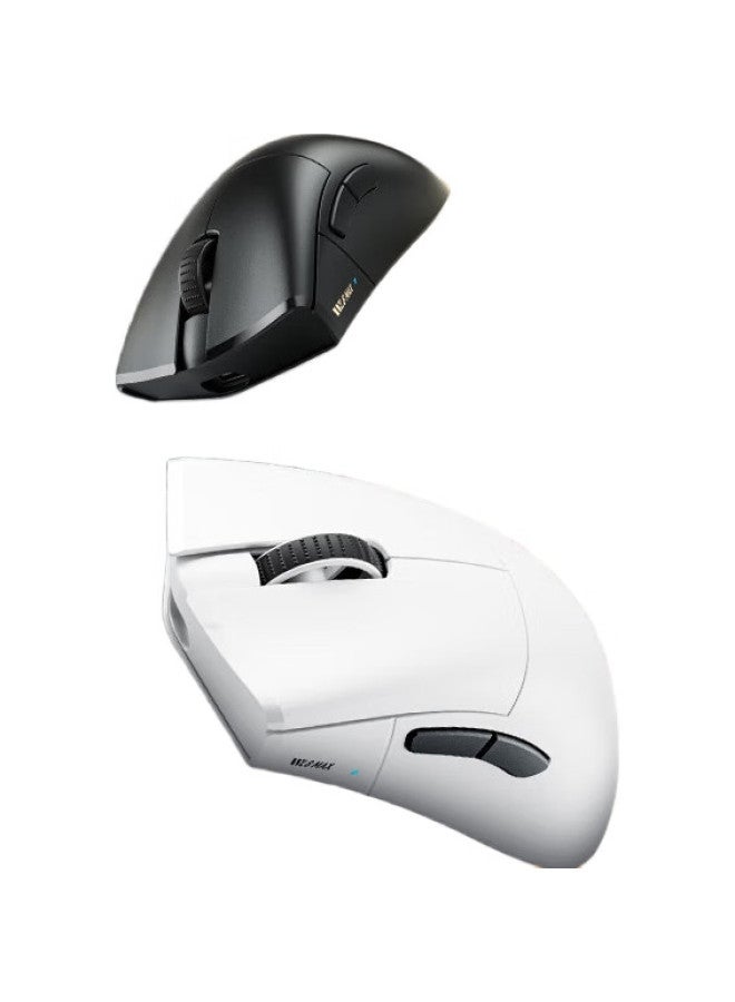 MACHENIKE (Machenike) L8Max Large Hand-Shaped Wired/2.4G/Bluetooth Three-Mode Gaming Mouse Lightweight Paw3950 Sensor With Charging Dock Dual 8K Polling Rate - Black - Image 1