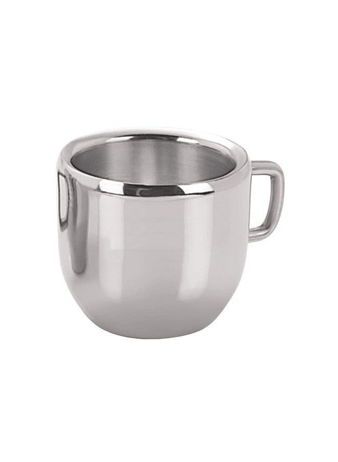 VISAXMI Stainless Steel Double Wall Tea Cup/Coffee Cup | Unbreakable Steel Tea Cup Set of 6, Silver - Image 4
