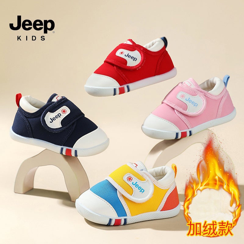 Jeep Kidsren'S Shoes Girls Winter Infant Lightweight Toddler Shoes Boys Anti-Kick Kidsren'S Comfortable Baby Shoes - Image 5