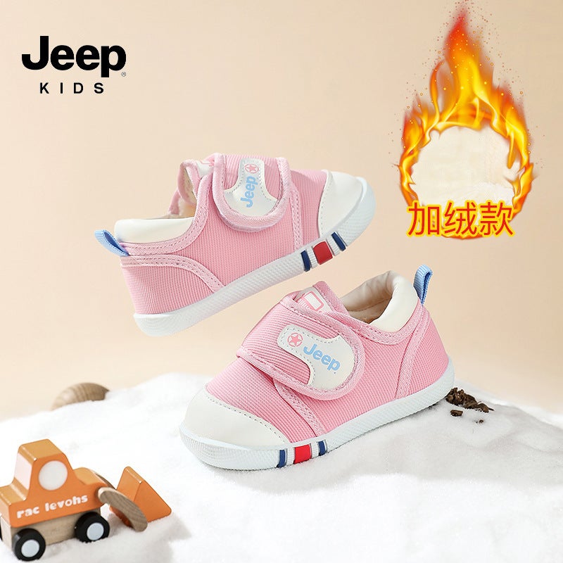 Jeep Kidsren'S Shoes Girls Winter Infant Lightweight Toddler Shoes Boys Anti-Kick Kidsren'S Comfortable Baby Shoes - Image 4