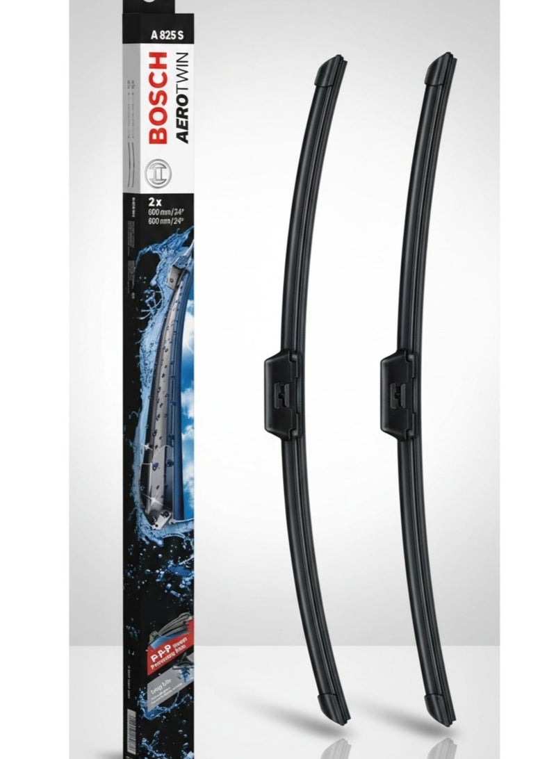 Bosch Aerotwin A825S Wiper Blade Set - 600mm/24" (Pack of 2)