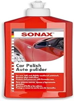 SONAX CARPOLISH (500 ml) - Polish for as-new, matt and slightly weathered coloured and metallic paints. | Item No. 03002000-544