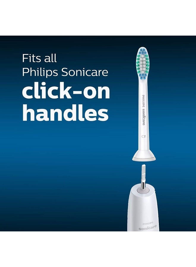 Philips Sonicare Philips Genuine Simply Clean Replacement Toothbrush Heads, 2 Brush Heads, White white - Image 5