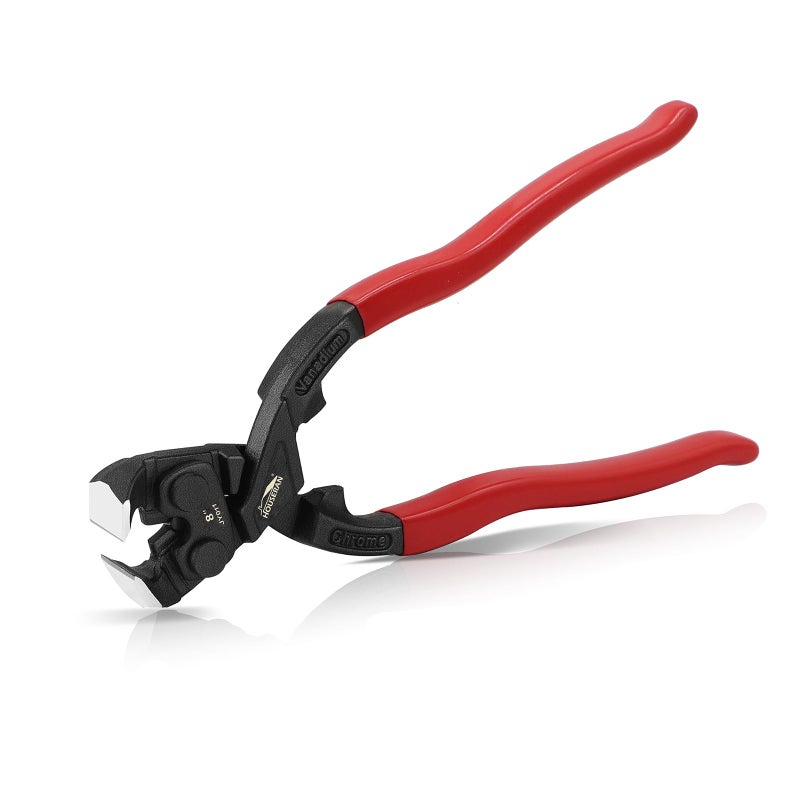 HOUSERAN 8 Inch End Cutting Pliers Heavy Duty Nail Puller Pliers CRV End Nippers Carpenter Pincers End Snips for Cutting Wires or Pulling Nails Flush Cut End Nipper Tool - Image 2