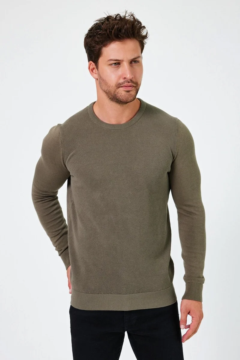 الكسندر جاردي Crew Neck Regular Fit Sweater (E24-EZE-03)